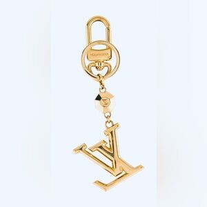 Louis Vuitton Gold Key Holder, authentic